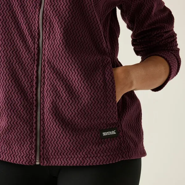 Regatta Women's Heidy Full Zip Fleece | Fig Purple