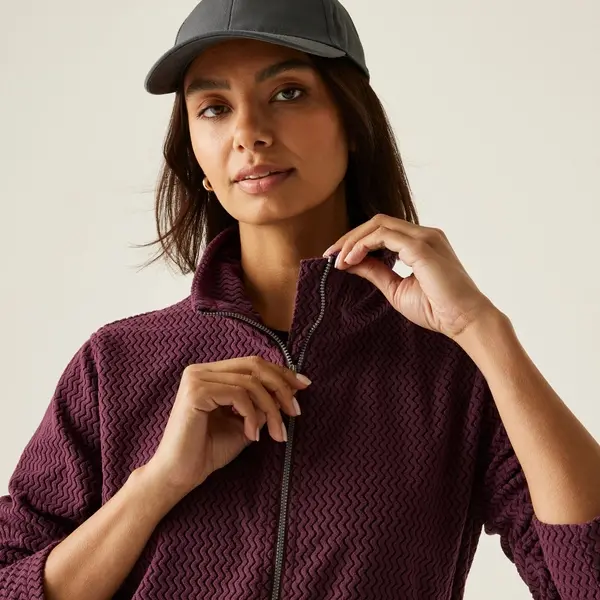 Regatta Women's Heidy Full Zip Fleece | Fig Purple