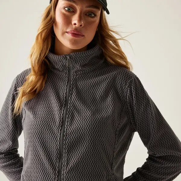 Regatta Women's Heidy Full Zip Fleece | Grey
