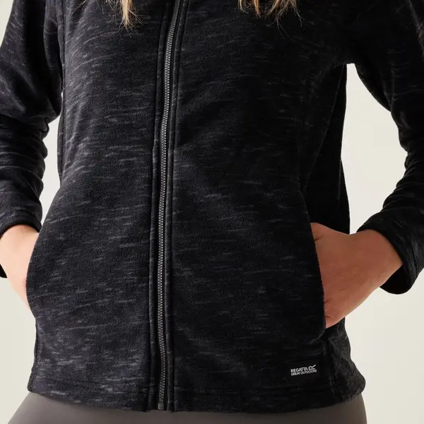 Regatta Women's Mayse Full Zip Fleece | Black