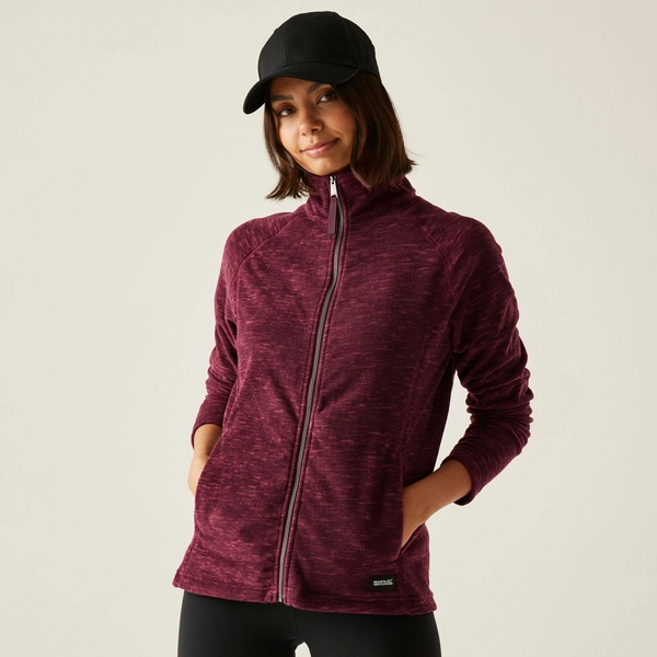 regatta Women's Mayse Full Zip Fleece | Fig Purple