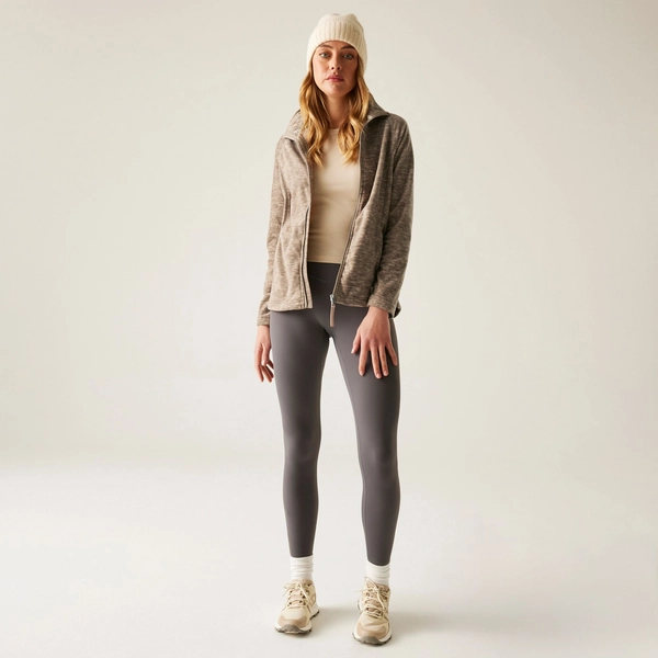 Regatta Women's Mayse Full Zip Fleece | Taupe Beige