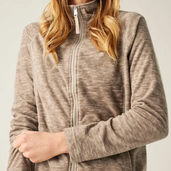Regatta Women's Mayse Full Zip Fleece | Taupe Beige