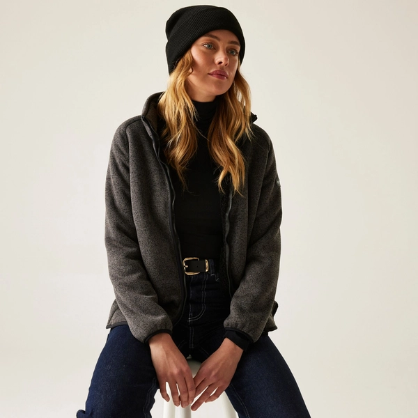 Regatta Women's Mellrey Full Zip Fleece | Black