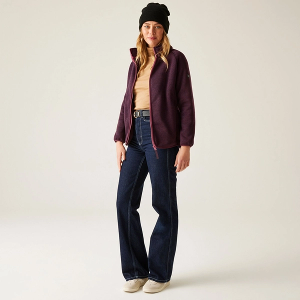 Regatta Women's Mellrey Full Zip Fleece | Fig Purple