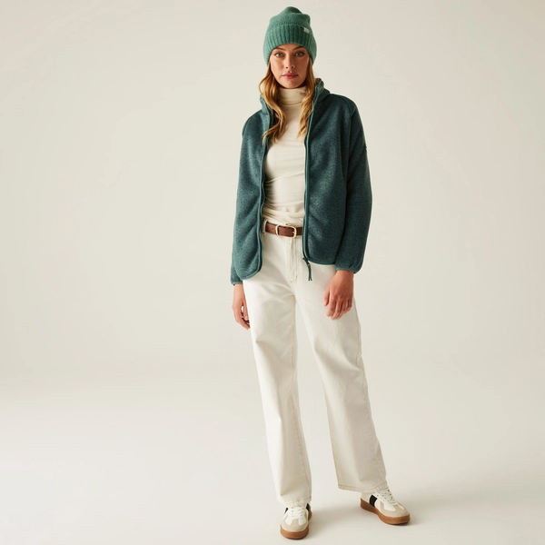 Regatta Women's Mellrey Full Zip Fleece | Green