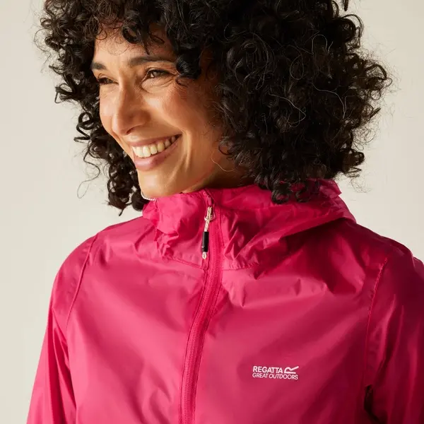 Regatta Women's Pack-It III Waterproof Jacket | Pink