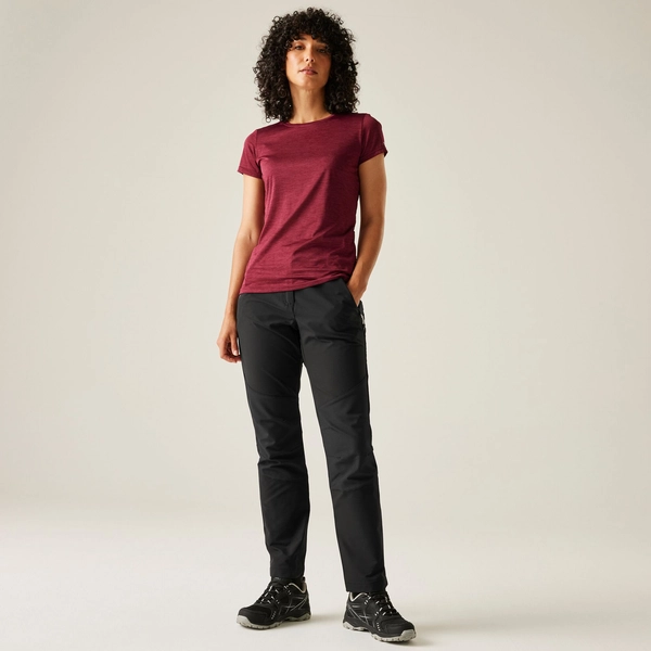 Regatta Women's Questra V Walking Trousers | Black