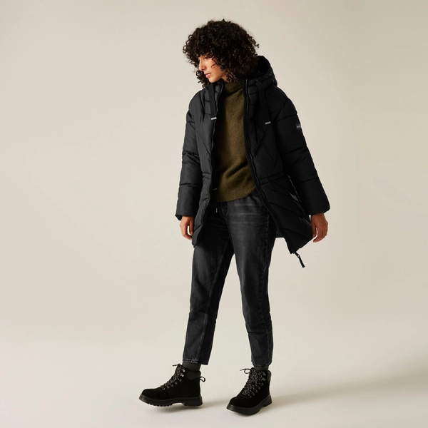 Regatta Women's Rusey Quilted Jacket | Black