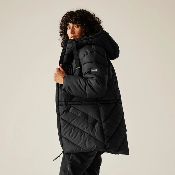 Regatta Women's Rusey Quilted Jacket | Black