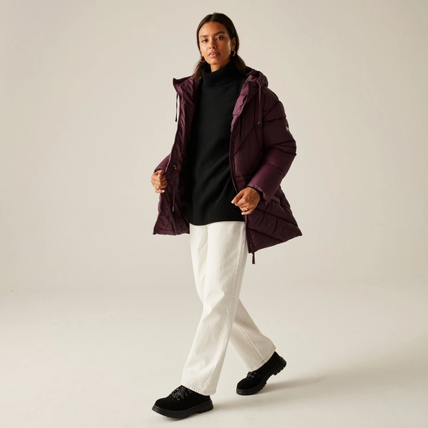 Regatta Women's Rusey Quilted Jacket | Purple