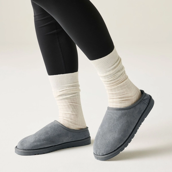 Regatta Women's Solace Slippers | Steel Grey