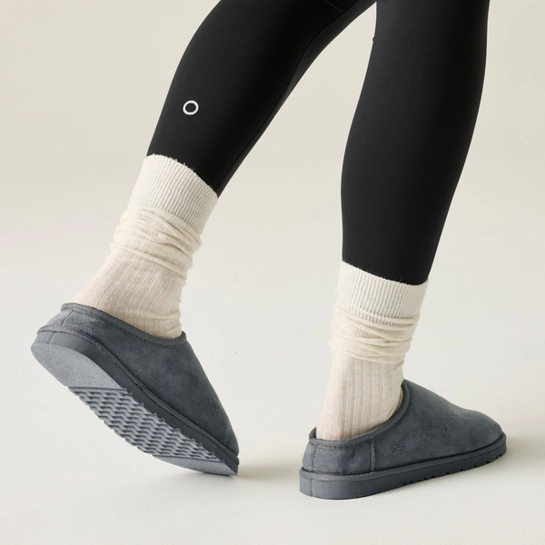 regatta Women's Solace Slippers | Steel Grey