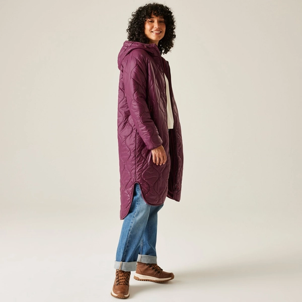 Regatta Women's Triea Quilted Jacket | Fig Purple
