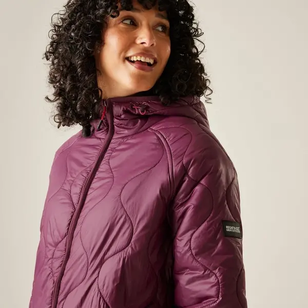 Regatta Women's Triea Quilted Jacket | Fig Purple