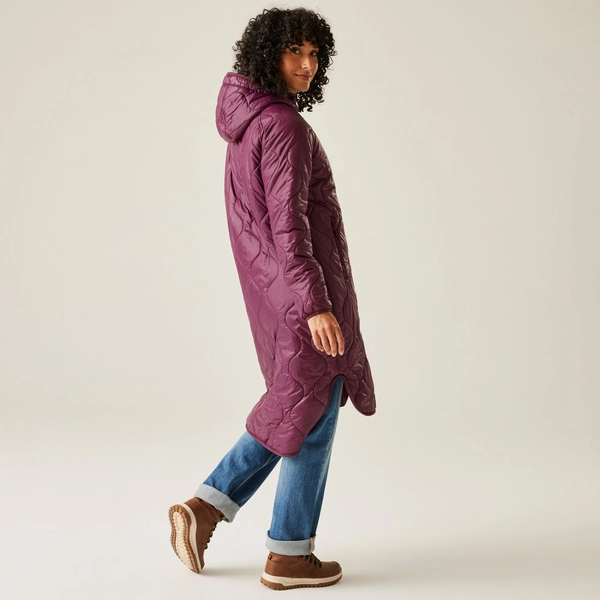 regatta Women's Triea Quilted Jacket | Fig Purple