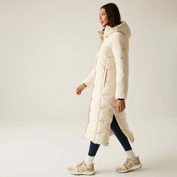 regatta Women's Eloria Quilted Jacket | Light Vanilla