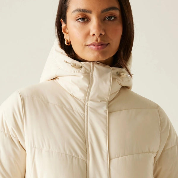 regatta Women's Eloria Quilted Jacket | Light Vanilla