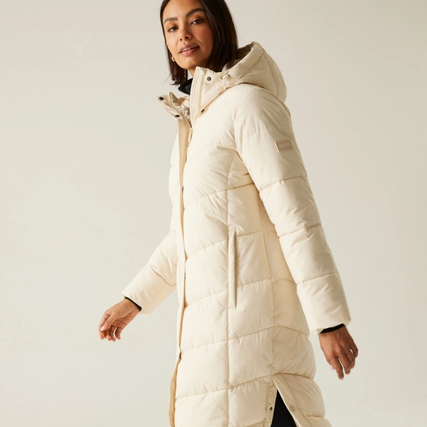 regatta Women's Eloria Quilted Jacket | Light Vanilla
