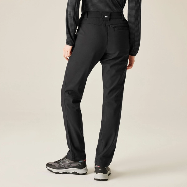 regatta Women's Fenton Softshell Walking Trousers | Black