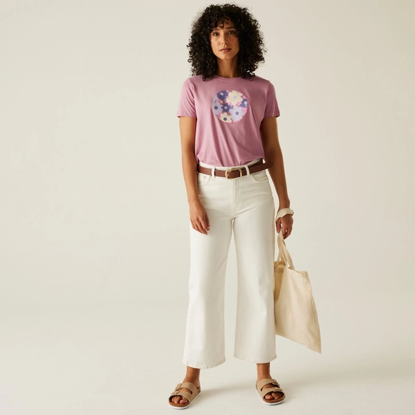 Regatta Women's Filandra VX T-Shirt | Lilas Everlasting Bloom