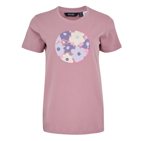 Regatta Women's Filandra VX T-Shirt | Lilas Everlasting Bloom