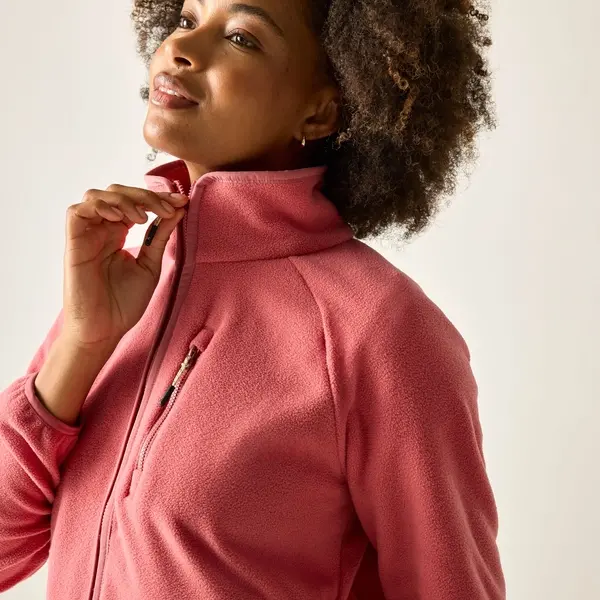 Regatta Women's Frankie Full Zip Fleece | Slate Rose Pink