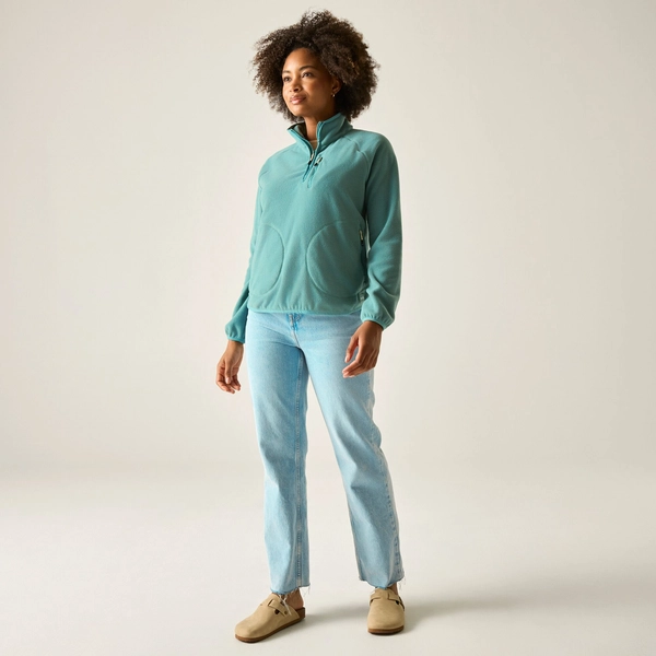 Regatta Women's Frankie Half Zip Fleece | Ivy Moss Green