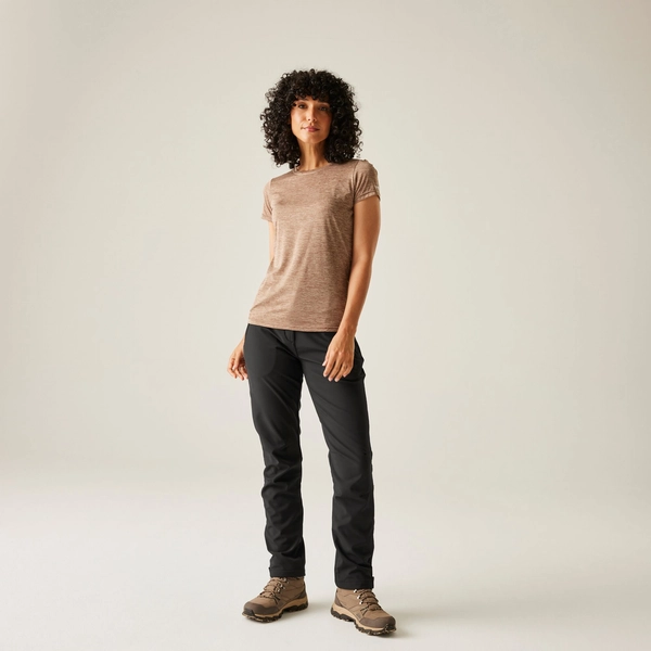 Regatta Women's Geo II Softshell Walking Trousers | Black