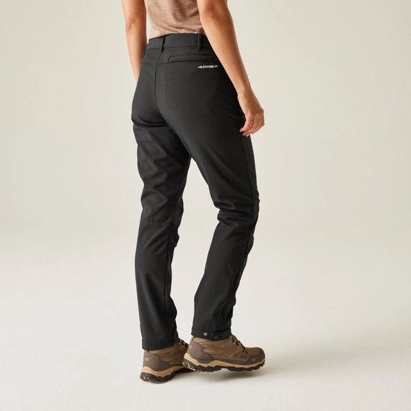 regatta Women's Geo II Softshell Walking Trousers | Black