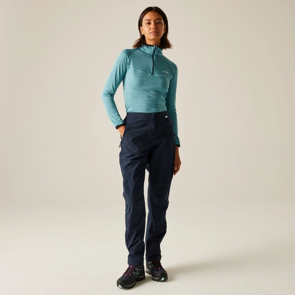 Regatta Women's Highton Waterproof Overtrousers | Navy Blue