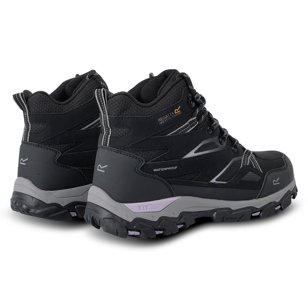 Regatta Women's Holcombe III Walking Boots | Black Purple Sage