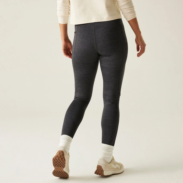 regatta Women's Holeen II Winter Leggings | Seal Grey Marl
