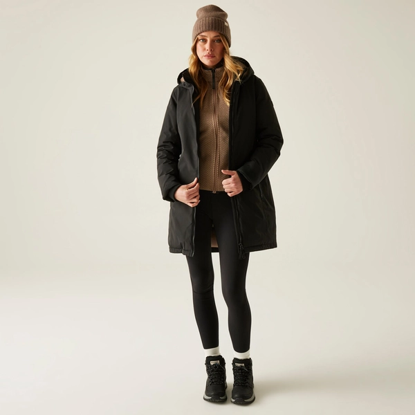 Regatta Women's Marron Waterproof Insulated Jacket | Mocha Black