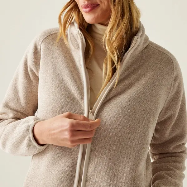 Regatta Women's Mellrey Full Zip Fleece | Light Vanilla