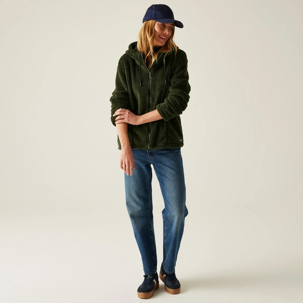 Regatta Women's Orielle Full Zip Fleece | Khaki Green