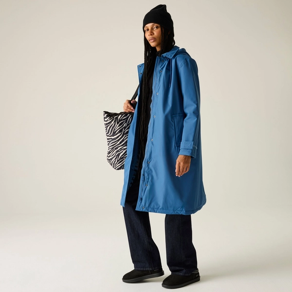 Regatta Women's Orla Kiely Mac Waterproof Jacket | Navy Blue