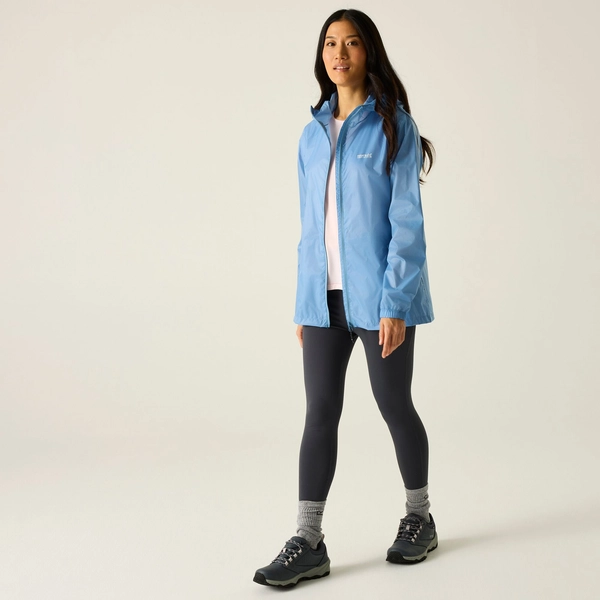 Regatta Women's Pack-It III Waterproof Jacket | Denim Blue