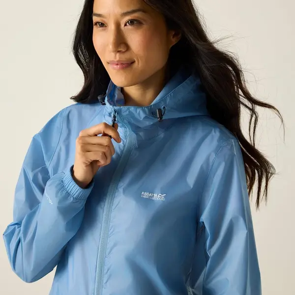 Regatta Women's Pack-It III Waterproof Jacket | Denim Blue
