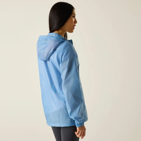 regatta Women's Pack-It III Waterproof Jacket | Denim Blue