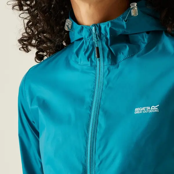 Regatta Women's Pack-It III Waterproof Jacket | Exotic Plume Green
