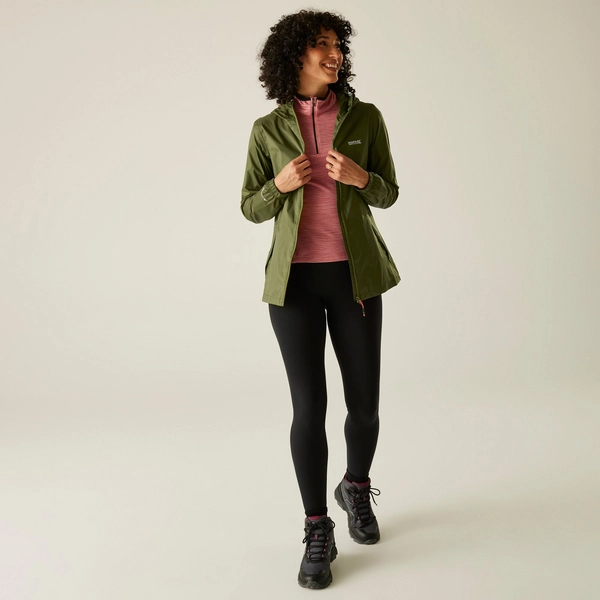Regatta Women's Pack-It III Waterproof Jacket | Green