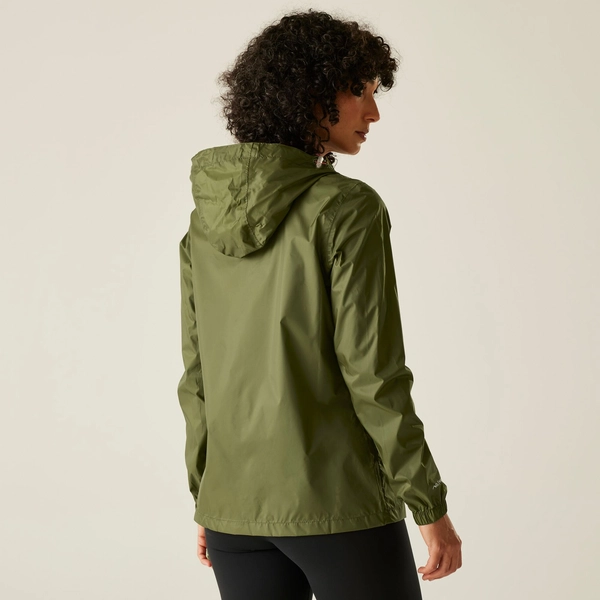 regatta Women's Pack-It III Waterproof Jacket | Green