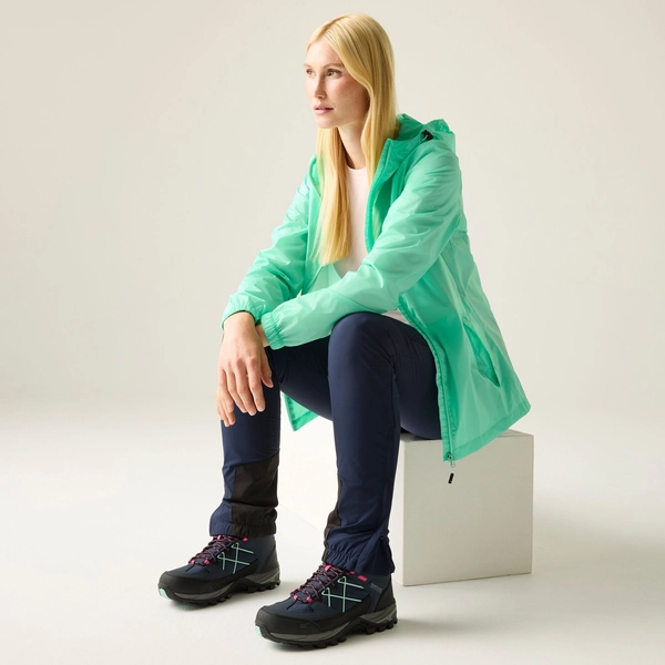 Regatta Women's Pack-It III Waterproof Jacket | Ice Green