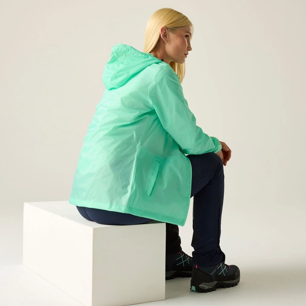 regatta Women's Pack-It III Waterproof Jacket | Ice Green