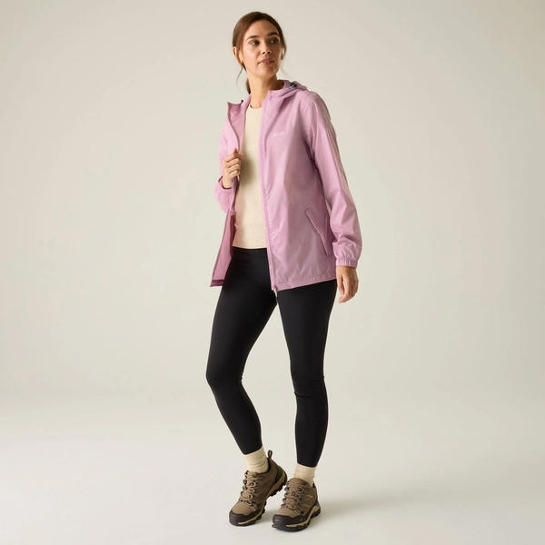 Regatta Women's Pack-It III Waterproof Jacket | Powder Lilac