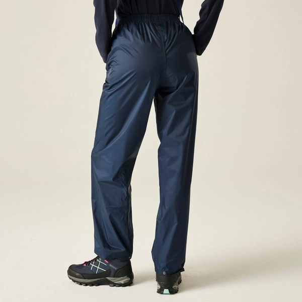 regatta Women's Pack It Waterproof Overtrousers | Midnight