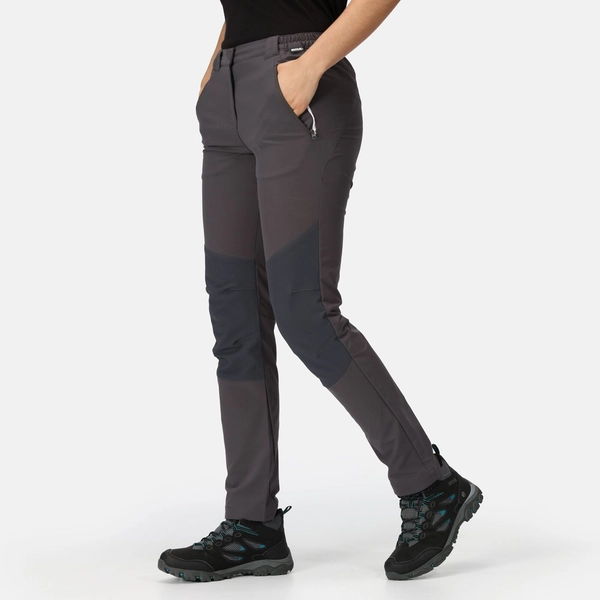 Regatta Women's Questra V Walking Trousers | Seal Grey