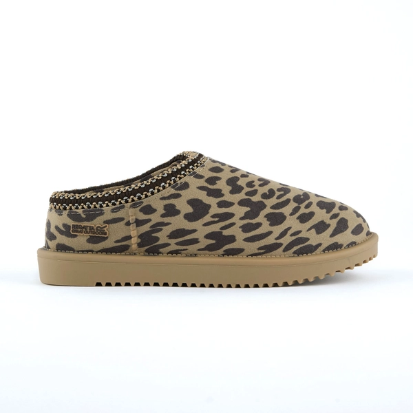 Regatta Women's Risley Waterproof Mules | Abstract Leopard Spot