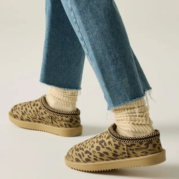 regatta Women's Risley Waterproof Mules | Abstract Leopard Spot